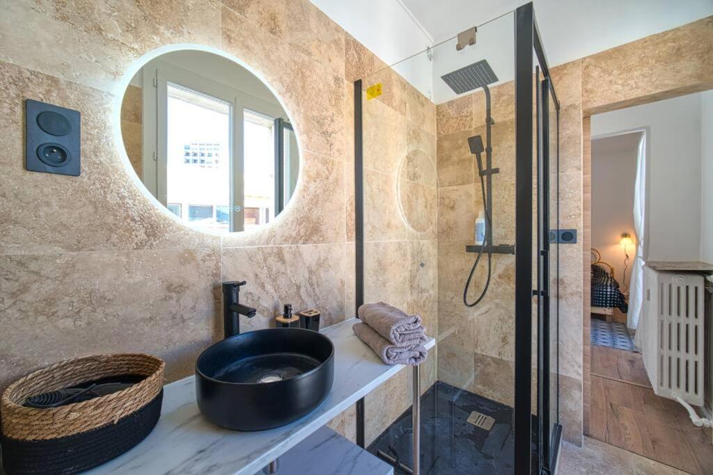 Appartement Tout Equipe Au Coeur Du Vieux Port 4 Couchages Marseille Extérieur photo